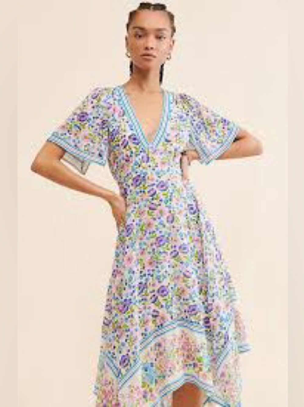 Free People Spell Impala Lily Handkerchief Dress